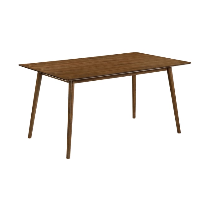 Luxur Living Khasbag Walnut 59 Inch Rectangular Dining Table LUX-LCWEDIWA