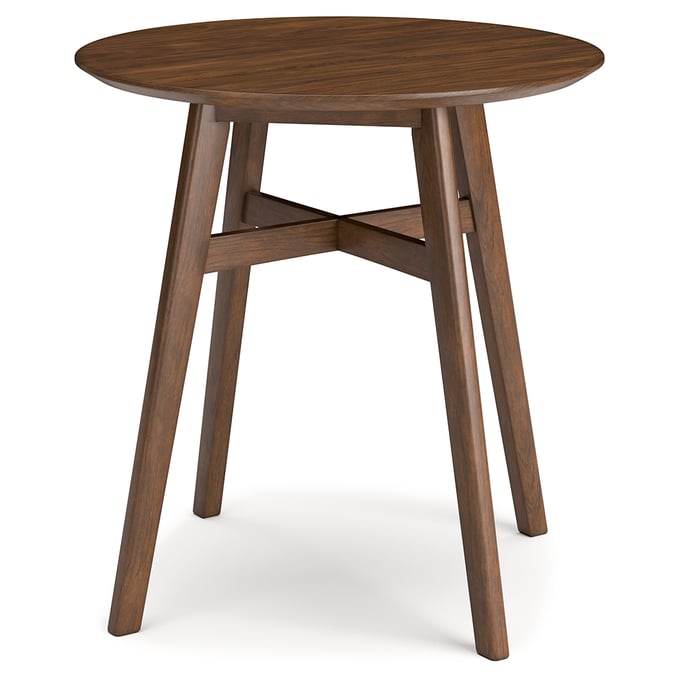 Ashley Furniture Lyncott Brown Round Counter Height Table D615-13