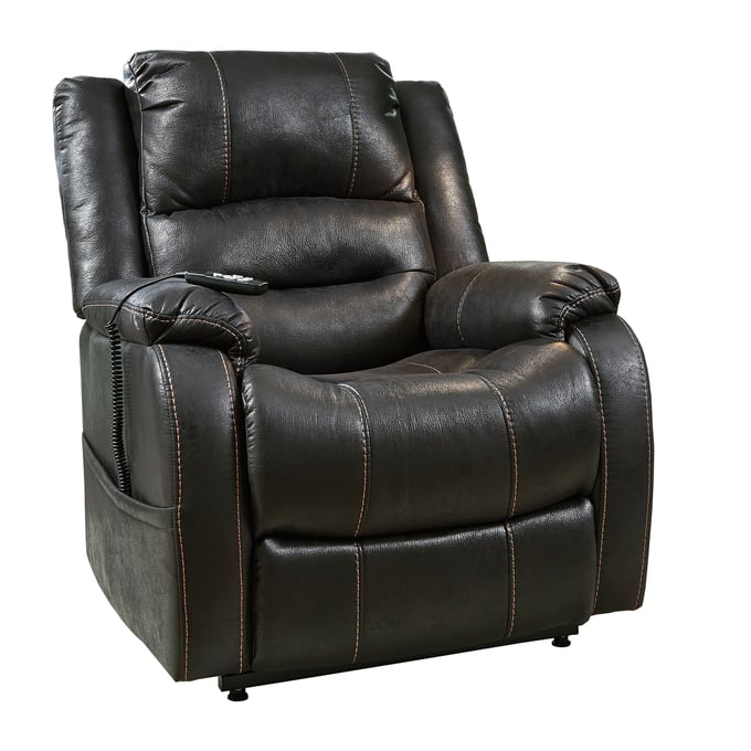 Ashley Furniture Yandel Black Power Lift Recliner 1090112