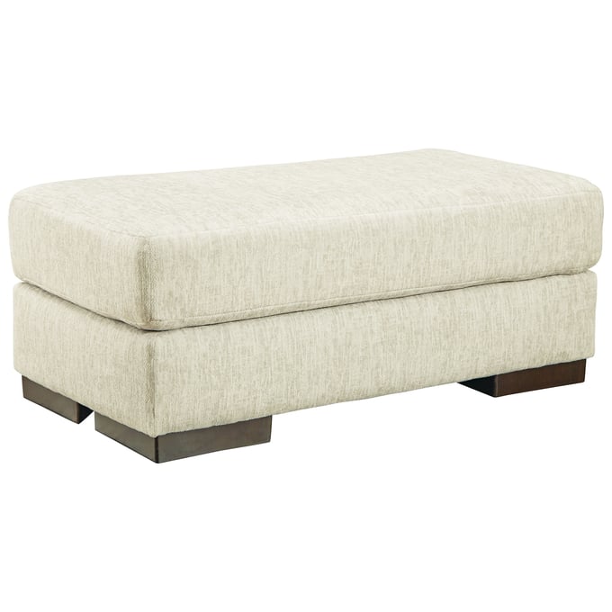 Ashley Furniture Caretti Parchment Ottoman 1230314