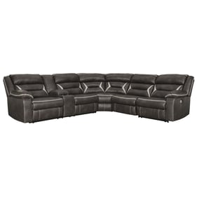 Ashley Furniture Kincord Midnight Reclining Sectional