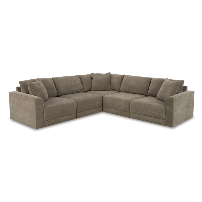 Ashley Furniture Raeanna Storm 5pc Sectional 14603S5