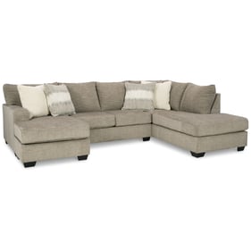 Ashley Furniture Creswell Stone 2pc RAF Sectional With Chaise