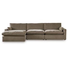 Ashley Furniture Sophie Cocoa 3pc LAF Sectional