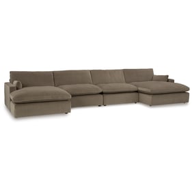 Ashley Furniture Sophie Cocoa 4pc Sectional With Chaise