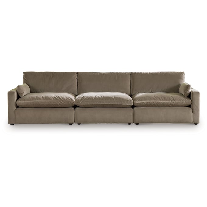 Ashley Furniture Sophie Cocoa 3pc Sectional Sofa 15706S2