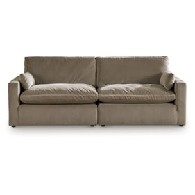 Ashley Furniture Sophie Contemporary Cocoa 2pc Sectional Loveseat