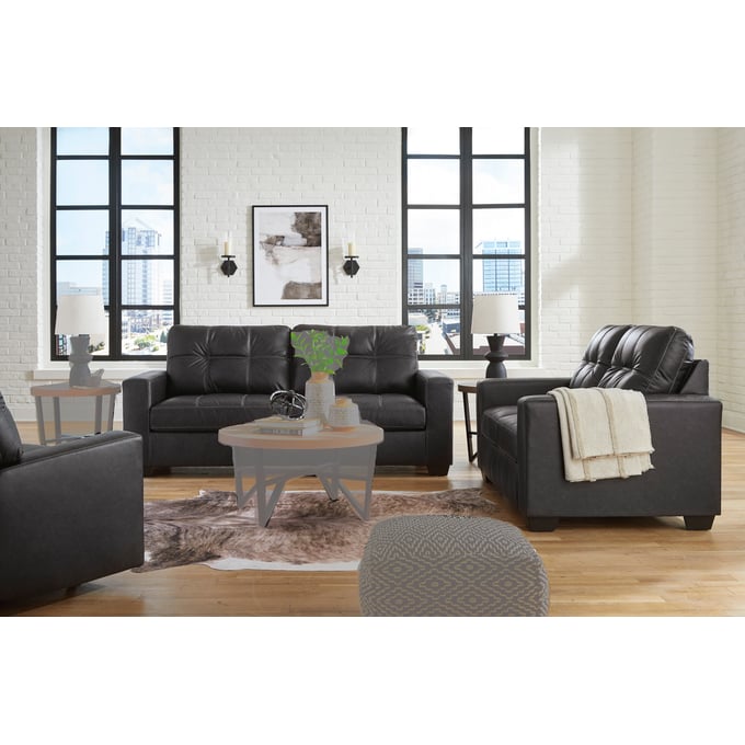 Ashley Furniture Barlin Mills Carbon 3pc Living Room Set 17004-LR-S2