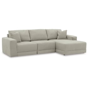 Ashley Furniture Next Gen Gaucho Gray 3pc Sectional Sofa With RAF Chaise