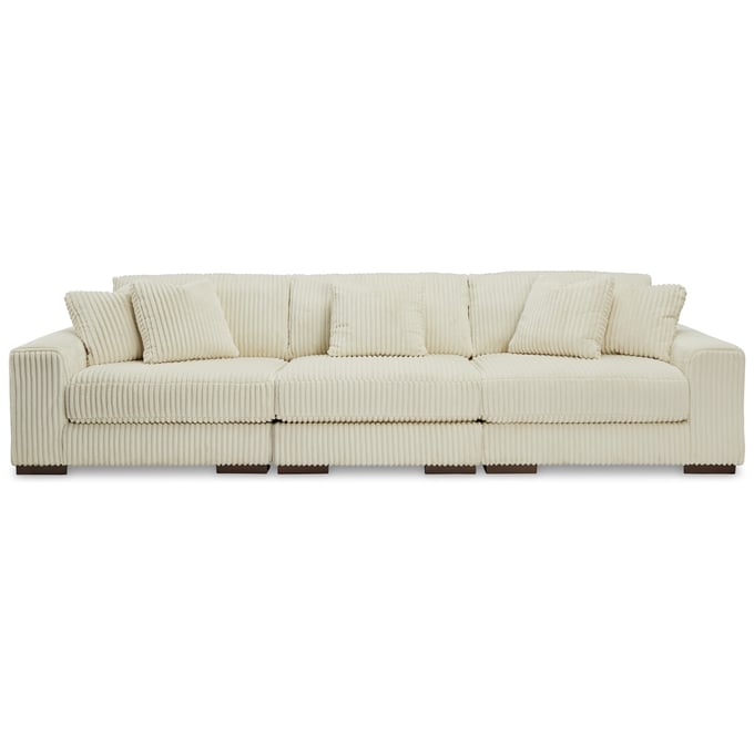 Ashley Furniture Lindyn Ivory 3pc Sectional 21104S14