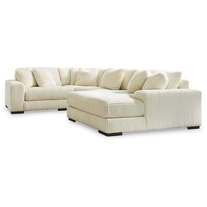 Ashley Furniture Lindyn Ivory 4pc Sectional 21104S15