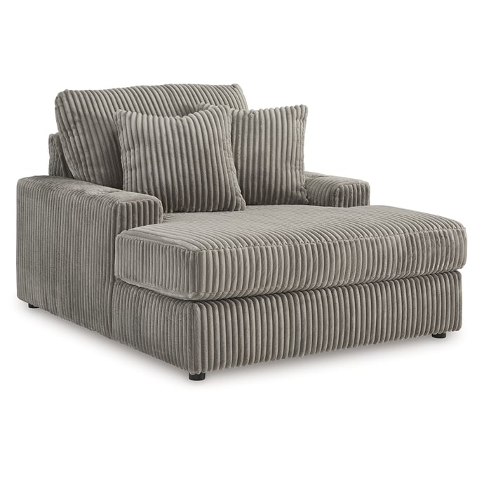 Ashley Furniture Lindyn Fog Fabric Chaise 2110515