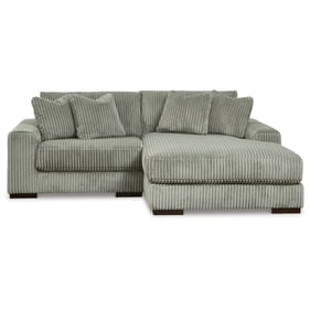 Ashley Furniture Lindyn Fog 2pc RAF Sectional With Chaise