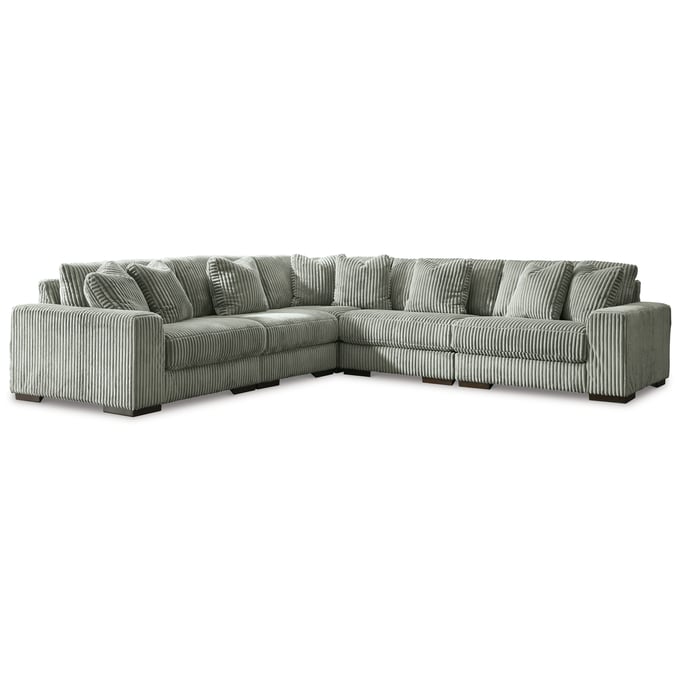 Ashley Furniture Lindyn Fog 5pc Sectional 21105S5