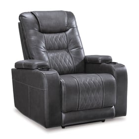 Ashley Furniture Composer Gray Adjustable Headrest Power Recliner