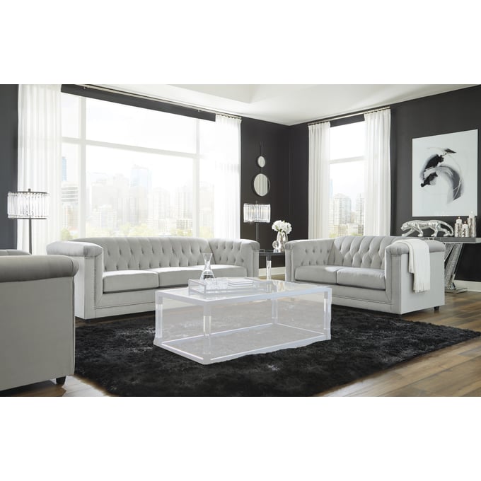 Ashley Furniture Josanna Gray 3pc Living Room Set 21904-LR-S2