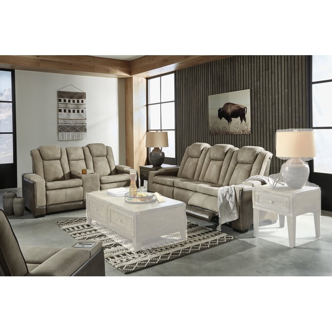 Ashley Furniture Next Gen DuraPella Sand 3pc Power Living Room Set 22003-LR-S2