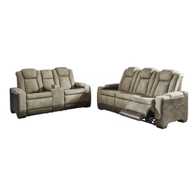 Ashley Furniture Next Gen DuraPella Sand 2pc Power Living Room Set