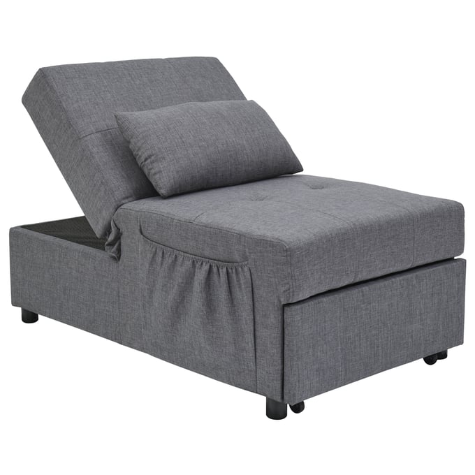 Ashley Furniture Thrall Gray Single Seat Pop Up Sleeper 2420261