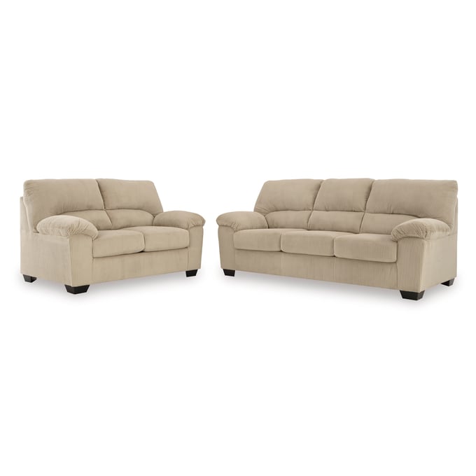 Ashley Furniture SimpleJoy Sand 2pc Living Room Set 24203-LR-S1