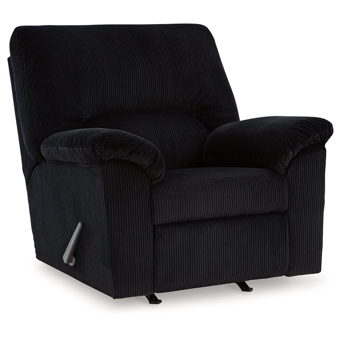 Ashley Furniture SimpleJoy Onyx Rocker Recliner 2420425