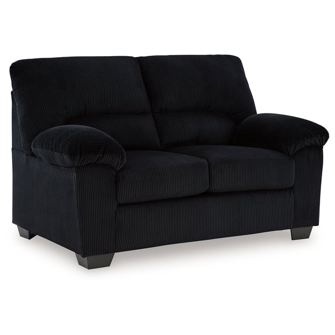 Ashley Furniture SimpleJoy Onyx Loveseat 2420435