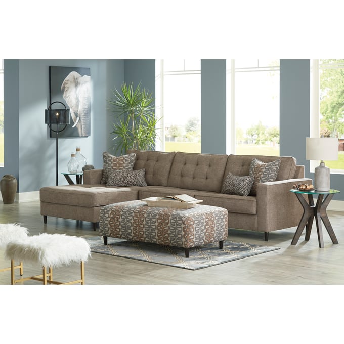 Ashley Furniture Flintshire Auburn LAF Sectional With Ottoman 25003-SEC-S3