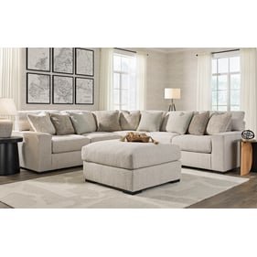 Ashley Furniture Ballyton Sand 3pc Sectional With Ottoman