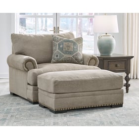 Ashley Furniture Galemore Quarry Chair And Ottoman Set