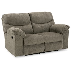 Ashley Furniture Alphons Putty Reclining Loveseat