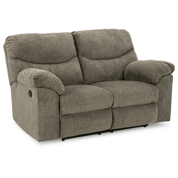 Ashley Furniture Alphons Putty Reclining Loveseat 2820186