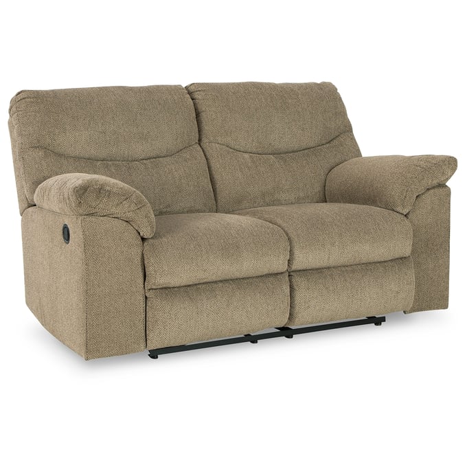 Ashley Furniture Alphons Briar Reclining Loveseat 2820286