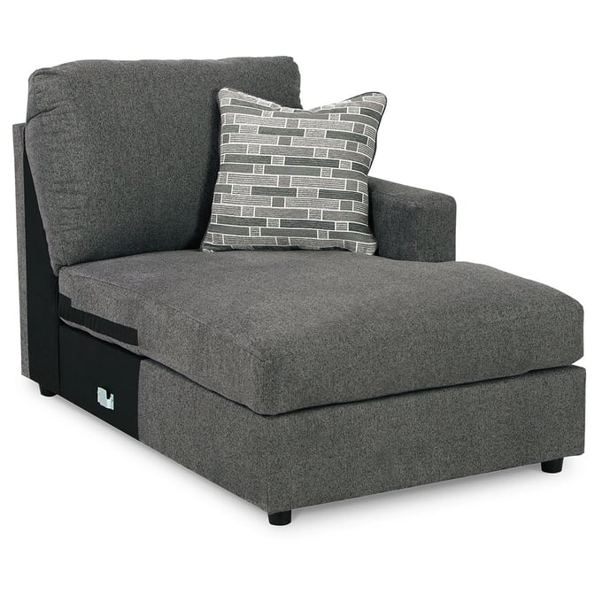 Ashley Furniture Edenfield Charcoal RAF Corner Chaise 2900317