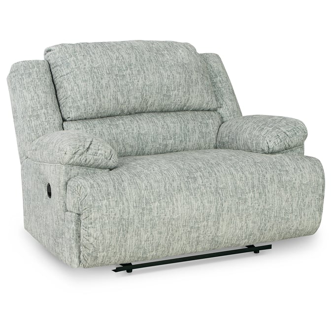 Ashley Furniture McClelland Gray Zero Wall Wide Seat Recliner 2930252