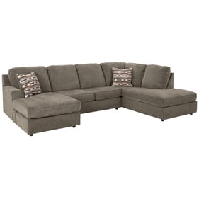 Ashley Furniture OPhannon Putty 2pc Sectional With RAF Corner Chaise