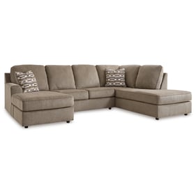 Ashley Furniture OPhannon Briar 2pc Sectional With RAF Corner Chaise