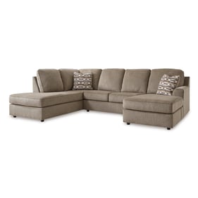 Ashley Furniture OPhannon Briar 2pc Sectional With LAF Corner Chaise