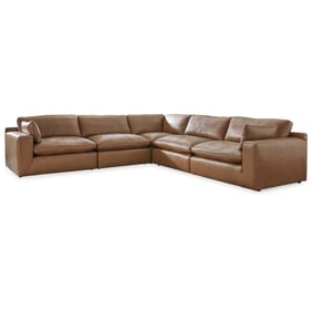 Ashley Furniture Emilia Caramel 5pc Sectional