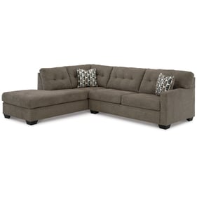 Ashley Furniture Mahoney Chocolate 2pc Sectional With Chaise