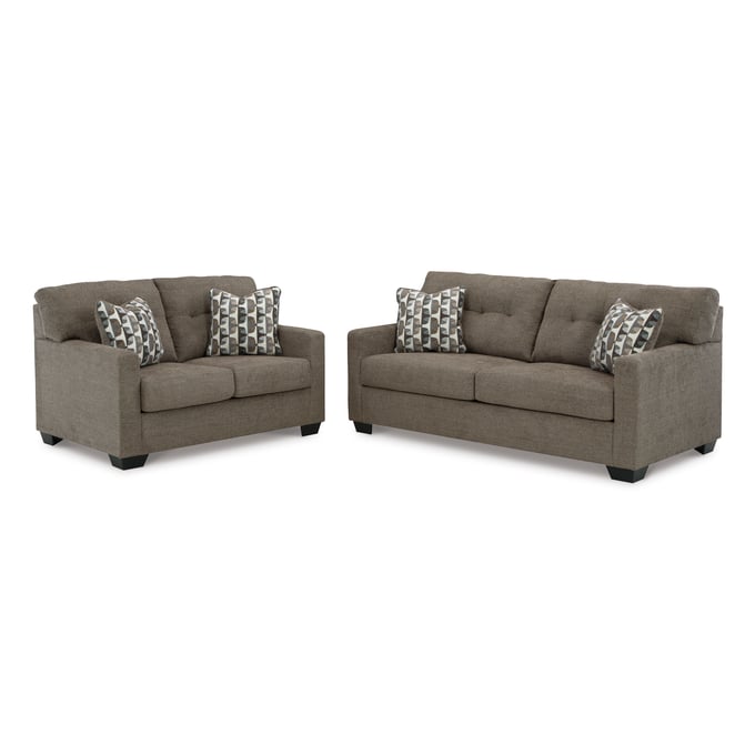 Ashley Furniture Mahoney Chocolate 2pc Living Room Set 31005-LR-S1