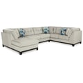 3-Piece Sectional with Chaise