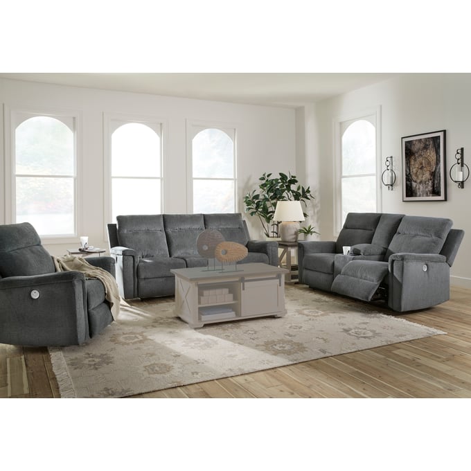 Ashley Furniture Barnsana Gravel 3pc Living Room Set 33202-LR-S2