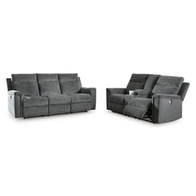 Ashley Furniture Barnsana Gravel 2pc Living Room Set