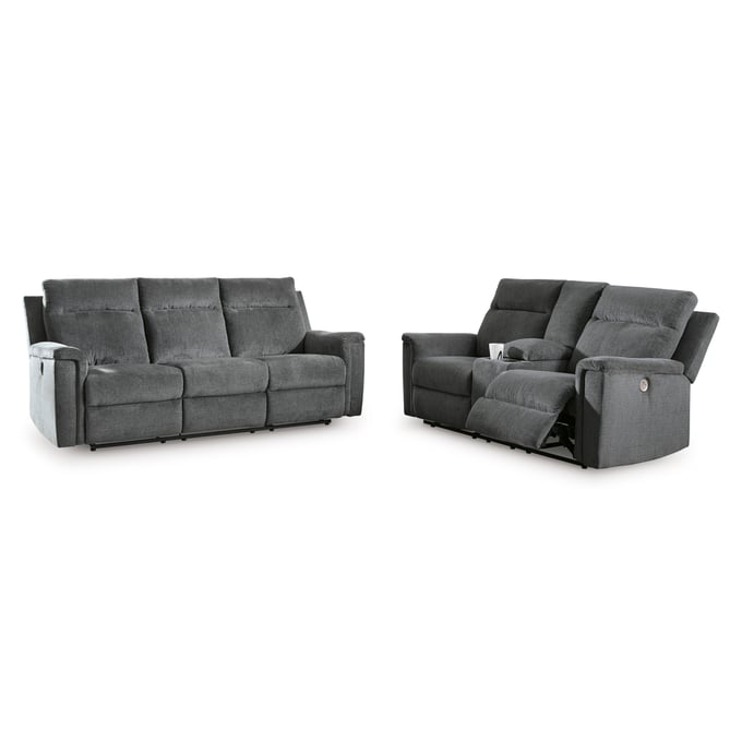 Ashley Furniture Barnsana Gravel 2pc Living Room Set 33202-LR-S1