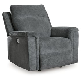 Ashley Furniture Barnsana Gravel Power Rocker Recliner