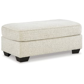 Ashley Furniture Valerano Parchment Ottoman