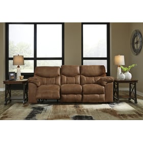 Ashley Furniture Boxberg Bark Reclining Sofa