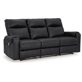 Ashley Furniture Axtellton Carbon Reclining Power Sofa