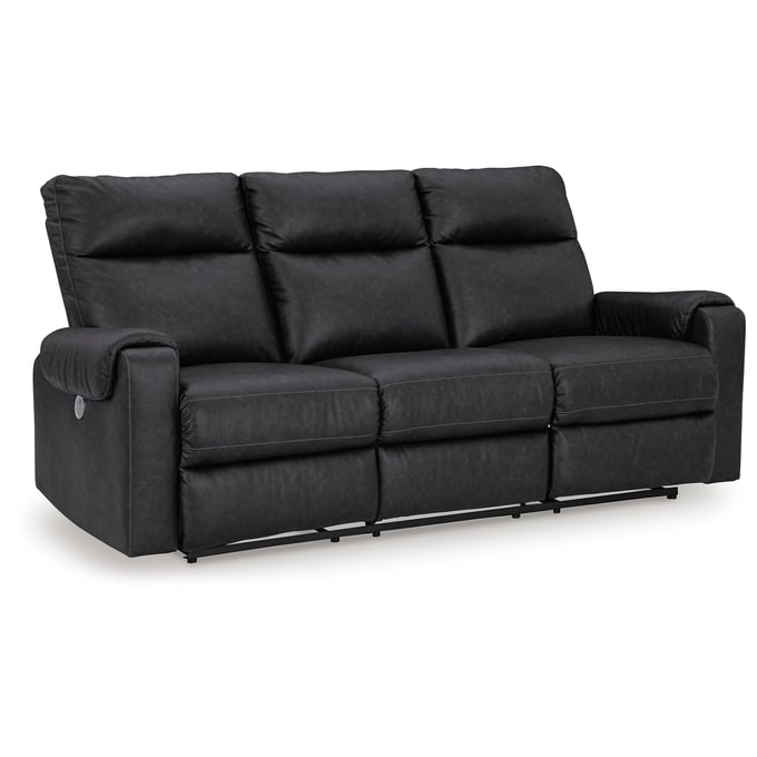 Ashley Furniture Axtellton Carbon Reclining Power Sofa 3410587