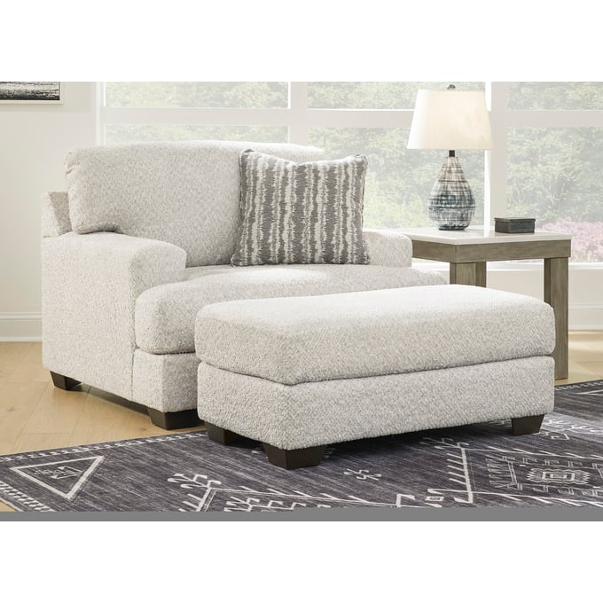 Ashley Furniture Brebryan Flannel Chair And Ottoman Set 34401-CHO-S1